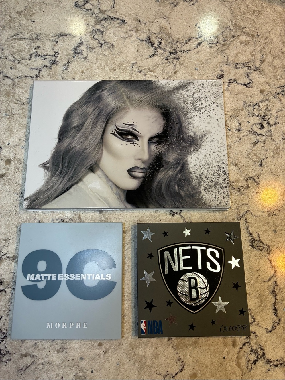 JeffreeStar Cremated & Morphe & Colourpop eyeshadow palettes